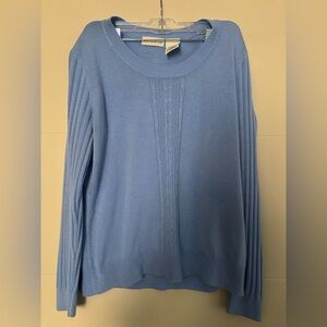 White Stag Sky Blue Knit Top